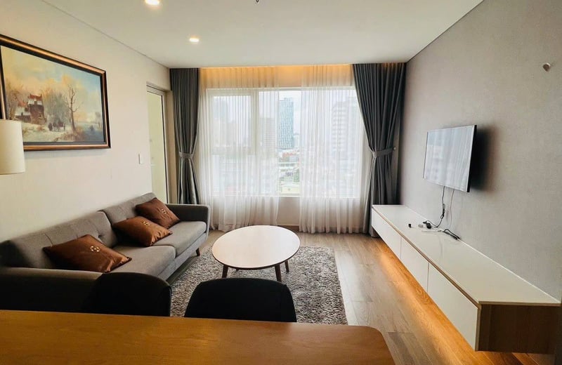 Rent of a modern, furnished apartment, Hai Chau, Da Nang, Vietnam